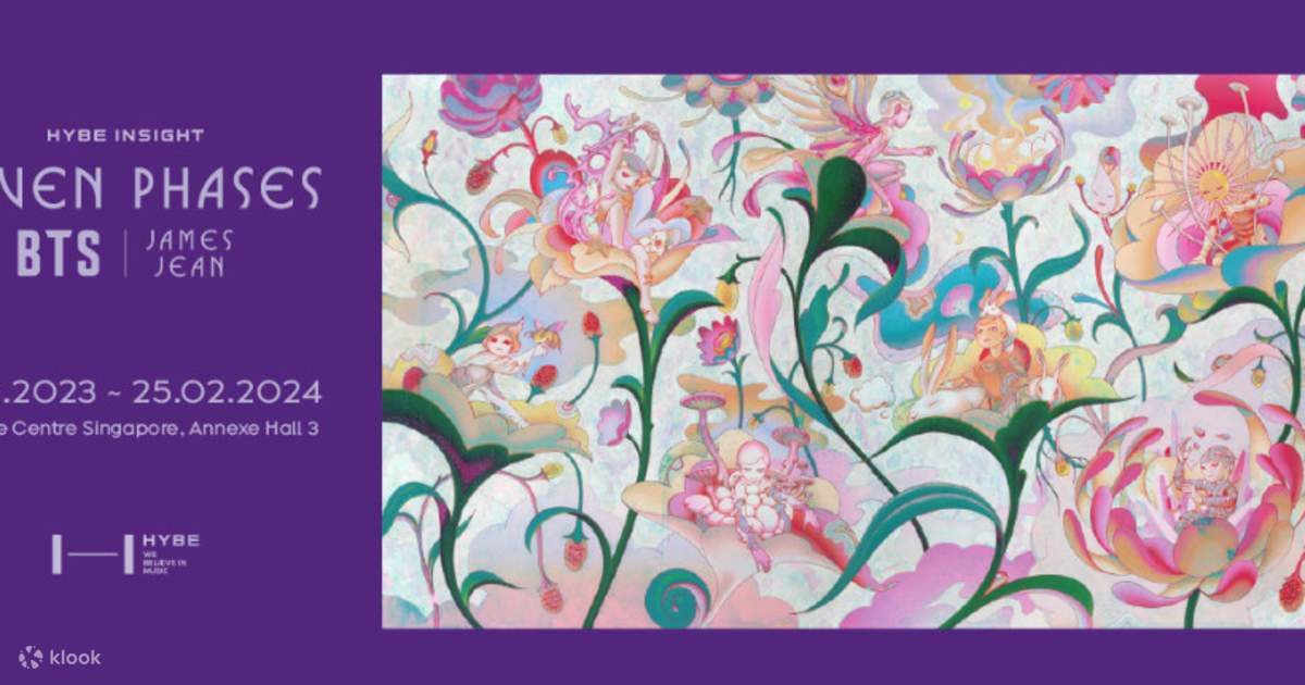 James Jean × BTS ピンバッジ セット Hybe Insight] BTS X James Jean: Seven Phases Exhibition in
